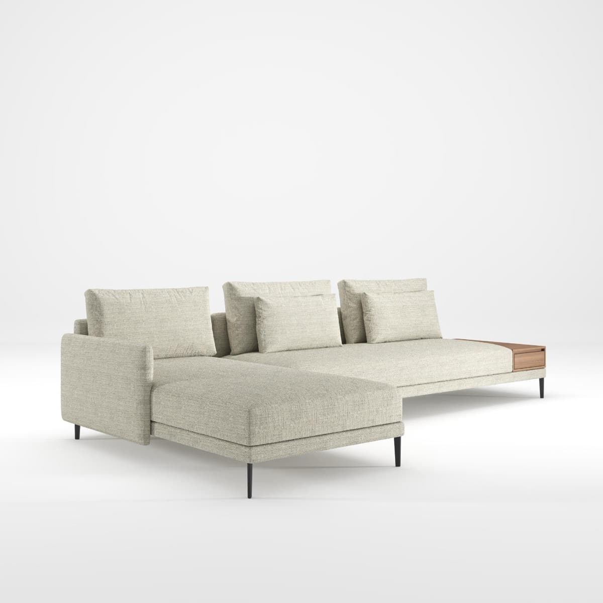 Sofa Chân Gỗ Sang Trọng GS50 - ảnh 2