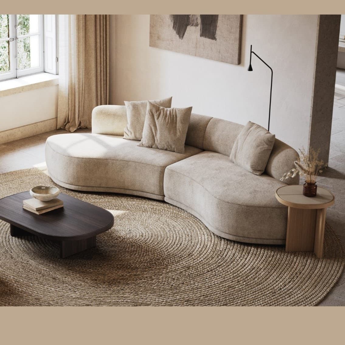 Sofa Cong Sang Trọng GS38 - ảnh 2