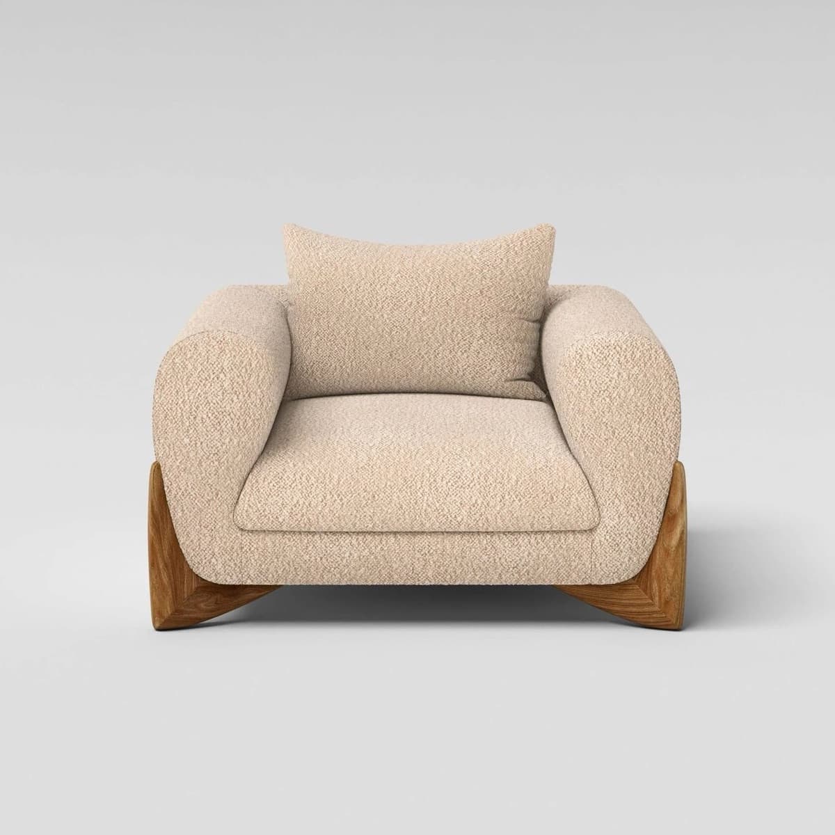 Sofa Đơn Chân Gỗ Hiện Đại GS10 - ảnh 4