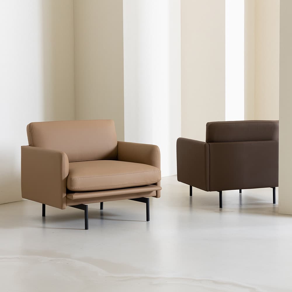 Sofa Đơn Chân Sắt Đẹp GS41 - ảnh 3