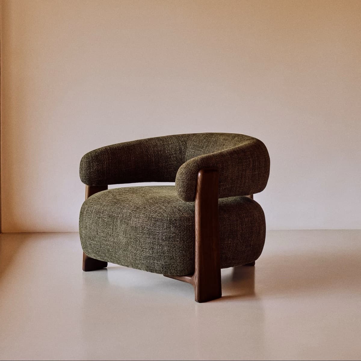 Sofa Đơn Khung Gỗ Tự Nhiên GS11 - ảnh 5