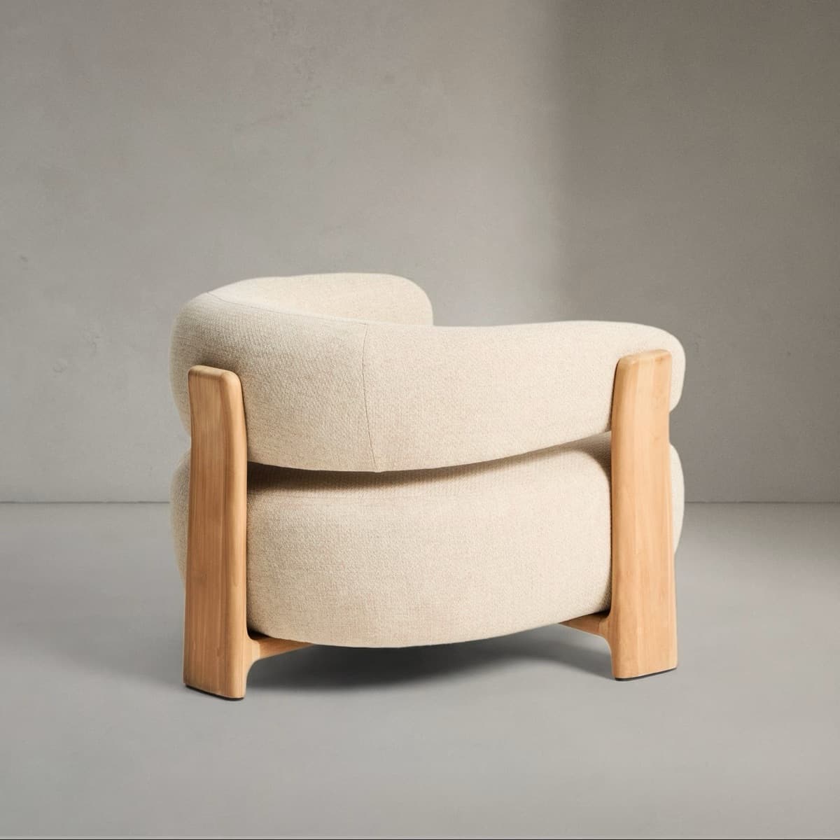 Sofa Đơn Khung Gỗ Tự Nhiên GS11 - ảnh 6