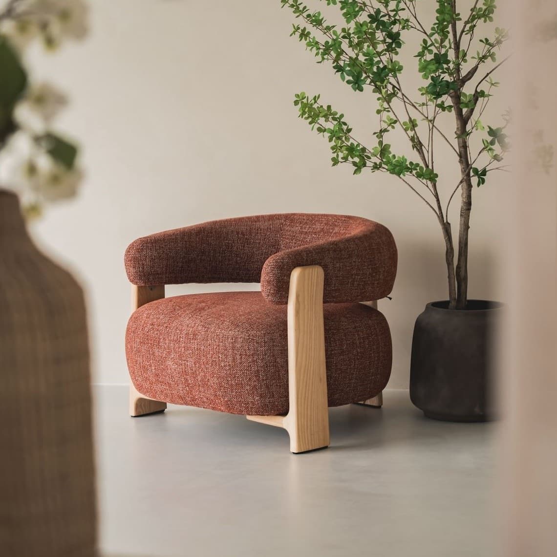 Sofa Đơn Khung Gỗ Tự Nhiên GS11 - ảnh 7