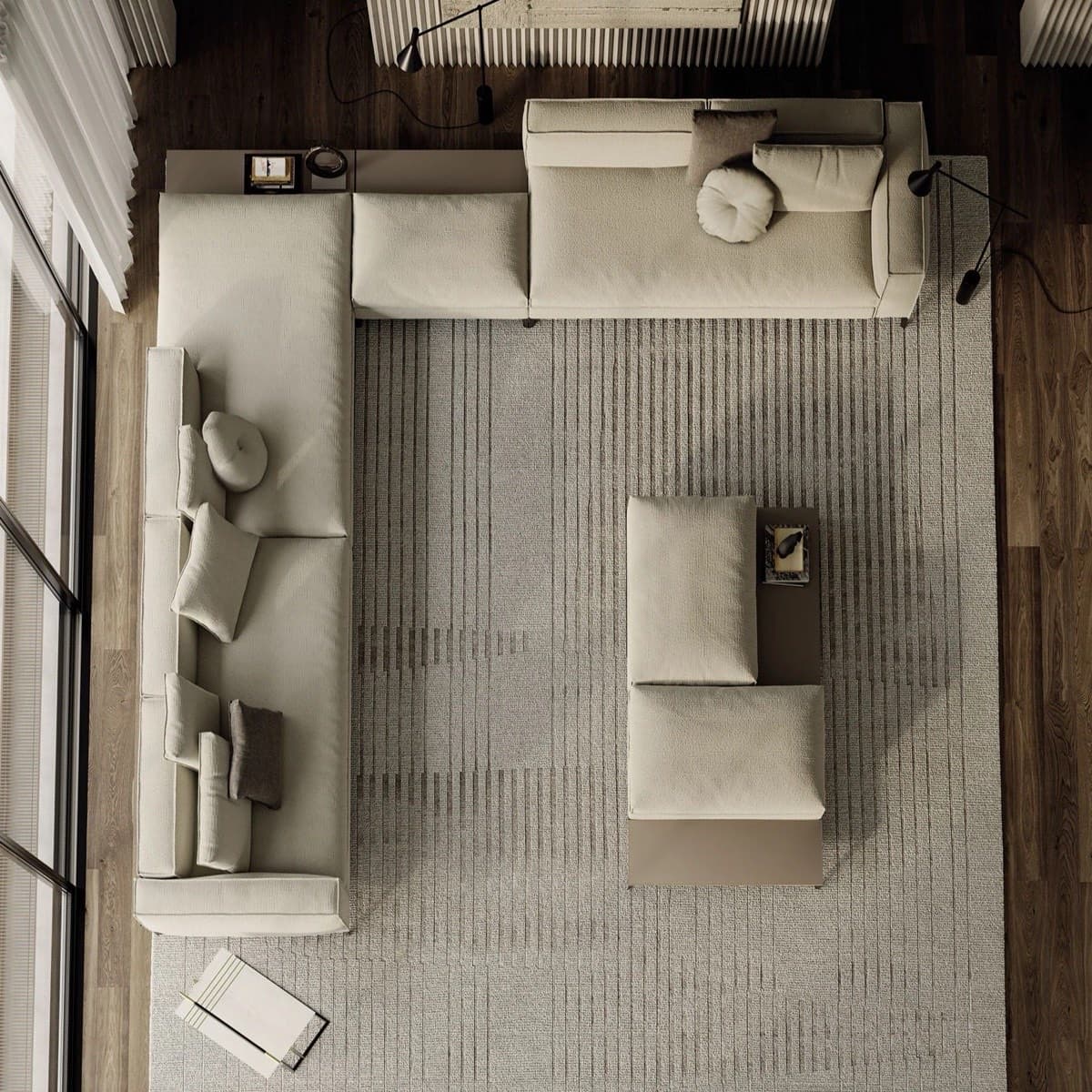 Sofa Góc L Bền Đẹp GS40 - ảnh 2