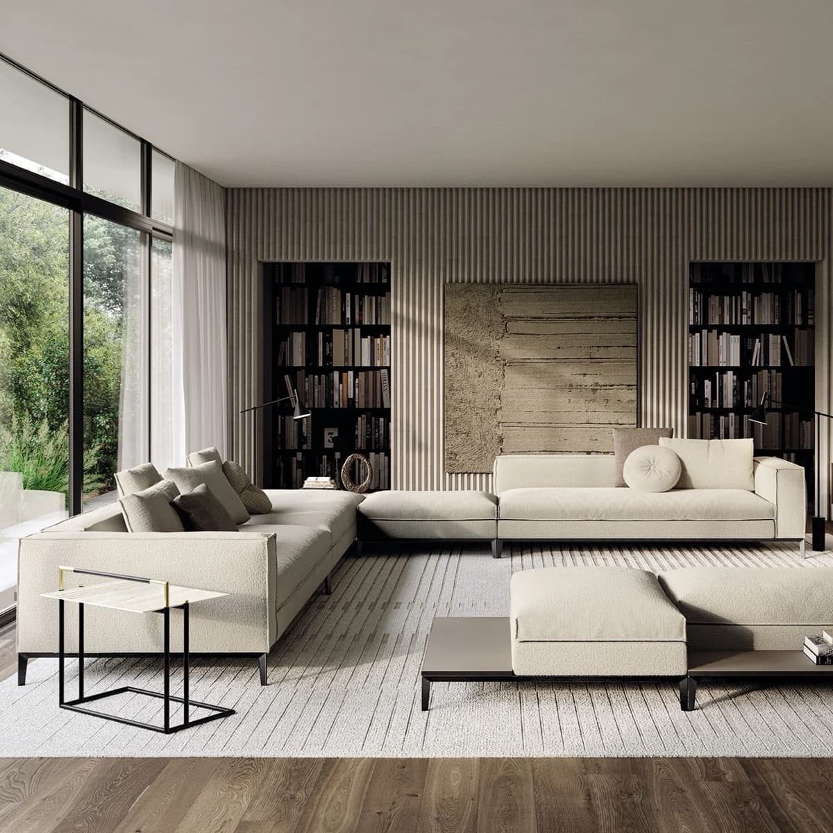 Sofa Góc L Bền Đẹp GS40 - ảnh 4