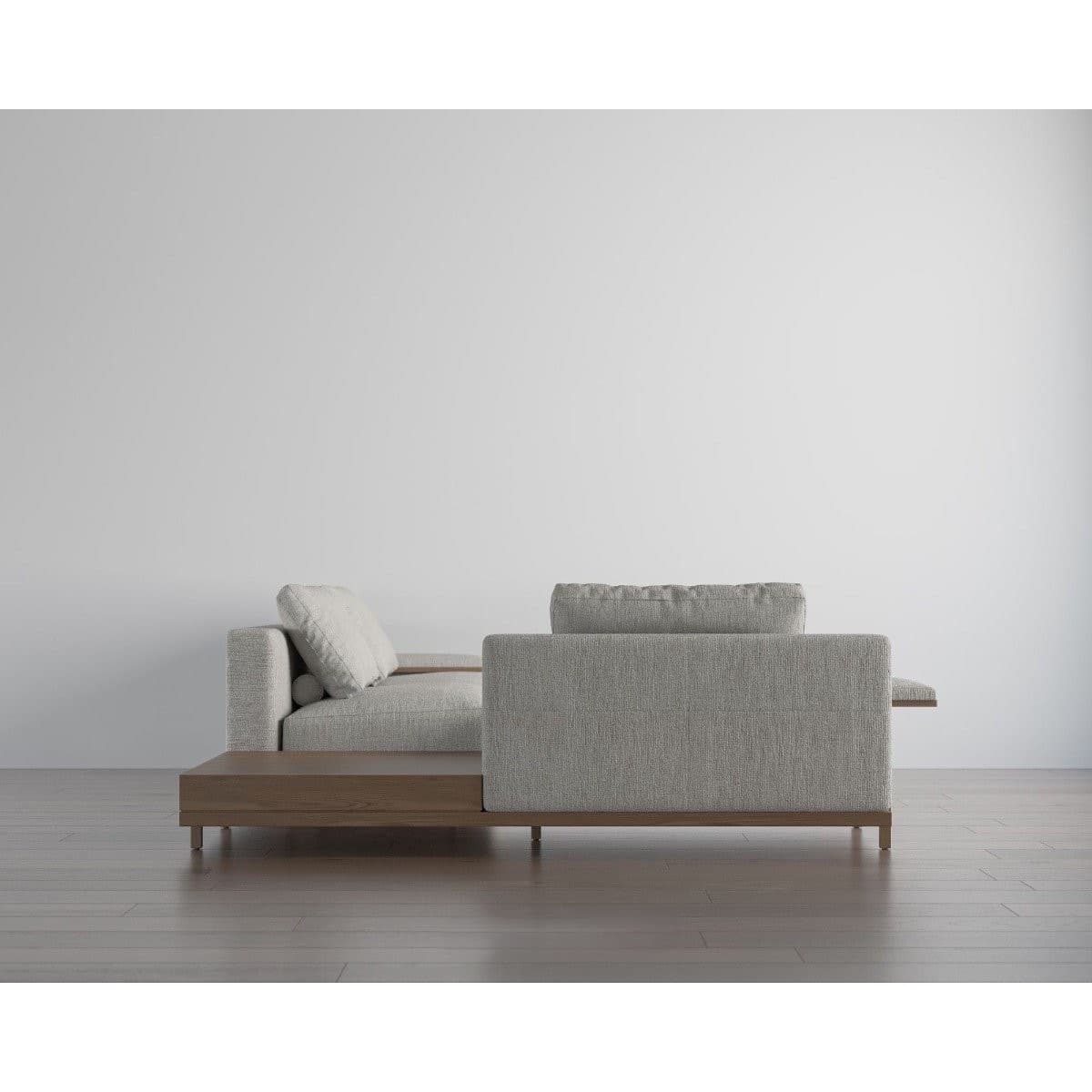 Sofa Góc L Khung Gỗ GS48 - ảnh 2