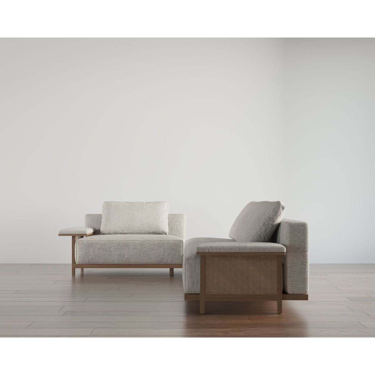 Sofa Góc L Khung Gỗ GS48 - ảnh 4