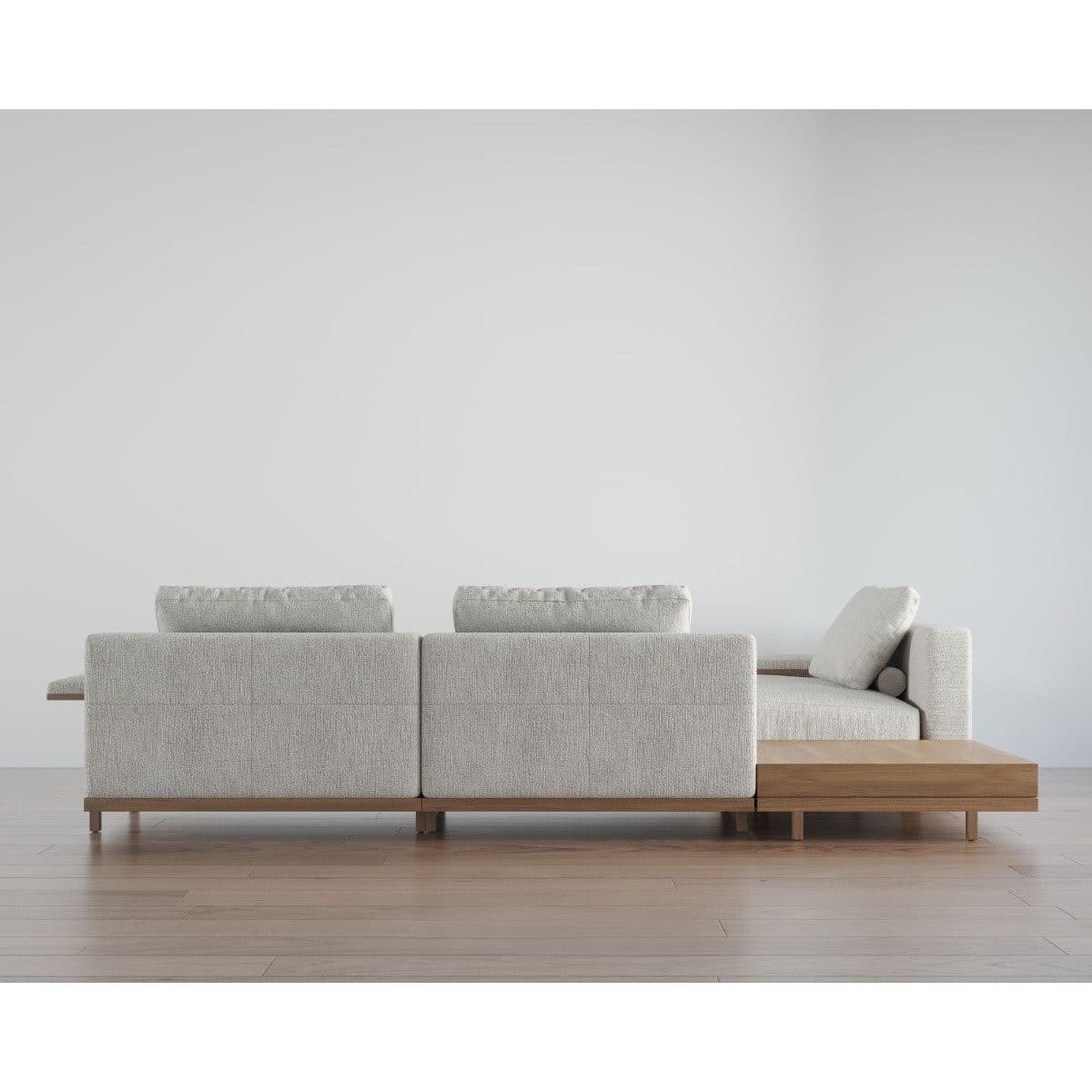 Sofa Góc L Khung Gỗ GS48 - ảnh 5