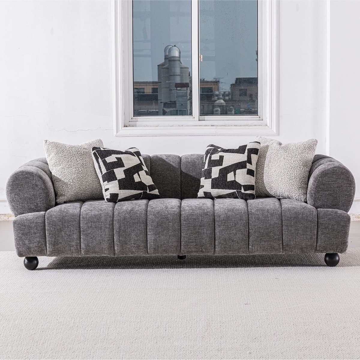 Sofa Hiện Đại Chân Tròn GS18 - ảnh 2