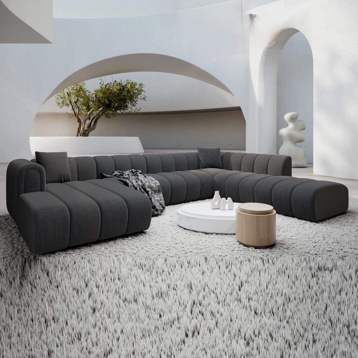 Sofa Hiện Đại Chữ U GS51