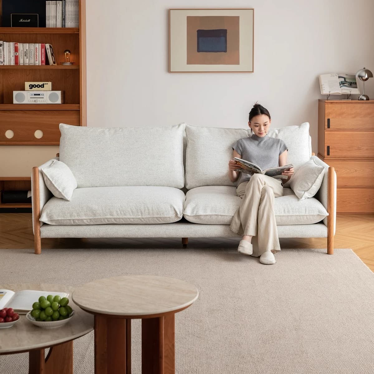 Sofa Khung Gỗ Hiện Đại Đẹp GS02 - ảnh 4