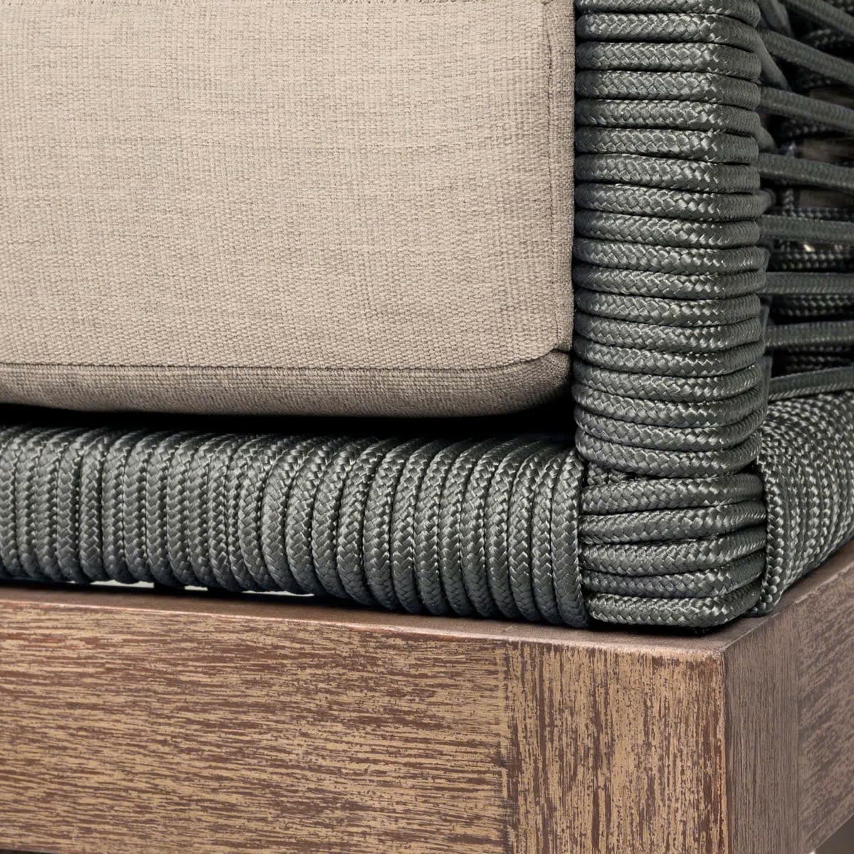 Sofa Ngoài Trời Đan Dây Giá Tốt – SF07 - ảnh 6