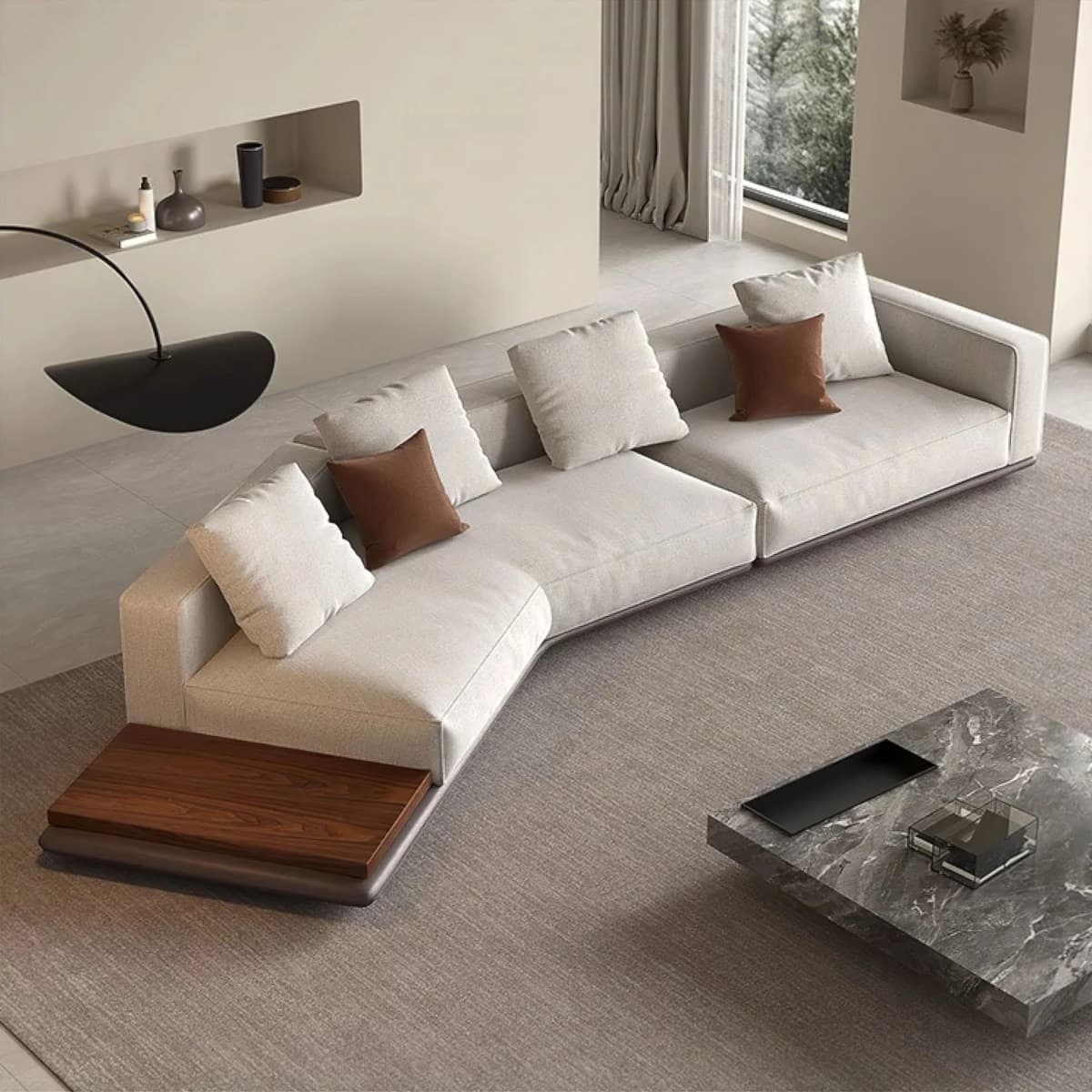 Sofa Phòng Khách Hiện Đại Sang Trọng GF07 - ảnh 2