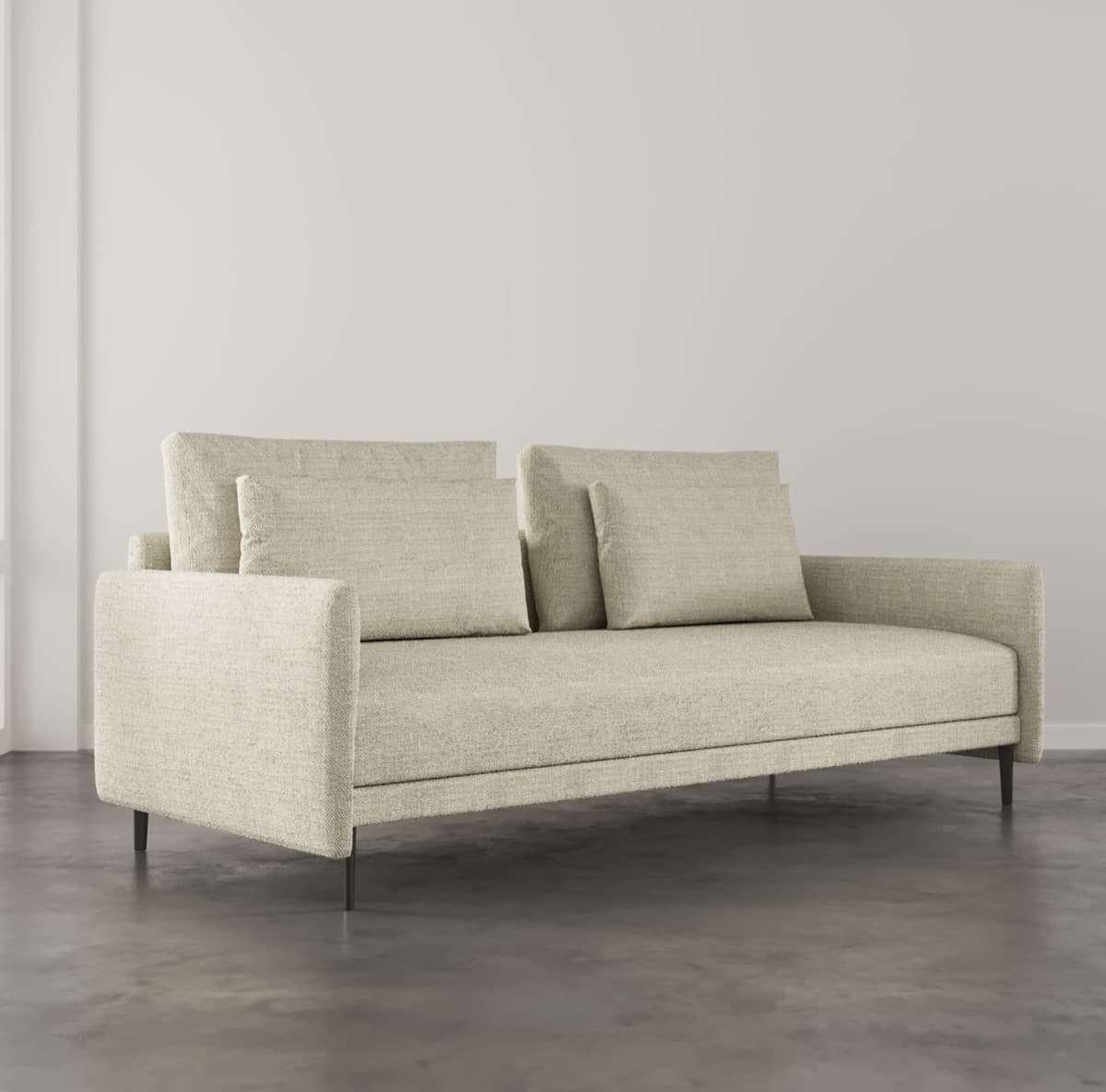 Sofa Vải Cao Cấp Hiện Đại GS47