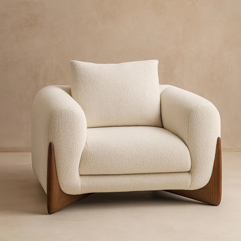 Sofa Đơn Chân Gỗ Hiện Đại GS10 - ảnh 5
