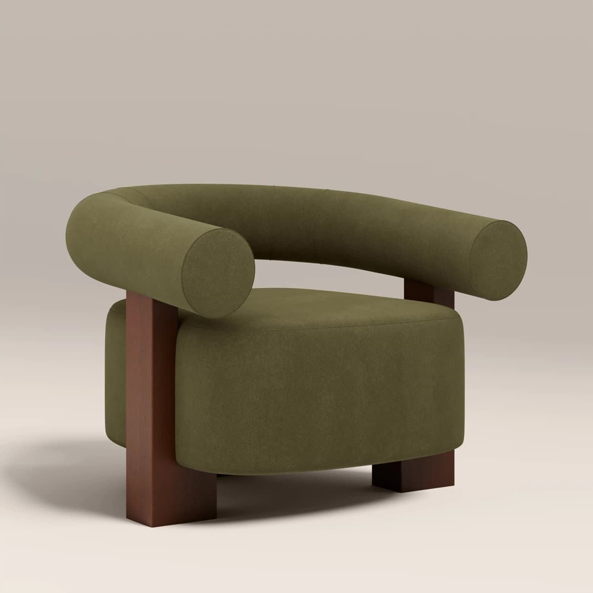 Sofa Đơn Tay Cong Hiện Đại GS27